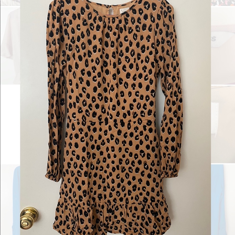 Cheetah Print Formal Dress